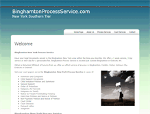 Tablet Screenshot of binghamtonprocessservice.com